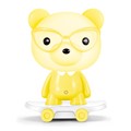 Lampka dekoracyjna Bear Skater żółta