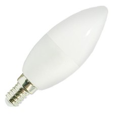 Żarówka LED E14 8W świeczka biała neutralna