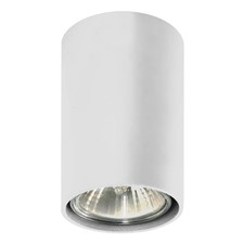 Lampa Tuba Simba biała sufitowa oświetlenie punktowe plafon LED