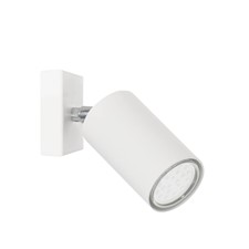 Lampa ścienna Rolos biały kinkiet nowoczesny do łazienki nad lustro