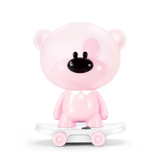 Lampka dekoracyjna Teddy Skater różowa