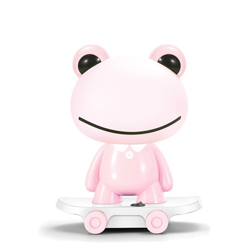 Lampka dekoracyjna Frog Skater różowa