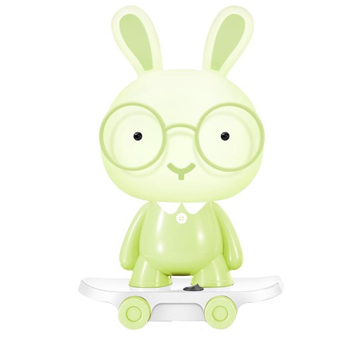 Lampka dekoracyjna Bunny Skater zielona
